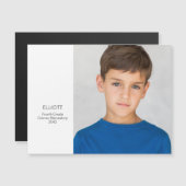Foto-Magnet für Schuljahr Magnetkarte (Vorne/Hinten)