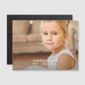 Foto-Magnet für Schuljahr Magnetkarte (Vorne/Hinten)