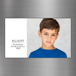 Foto-Magnet für Schuljahr Magnetkarte