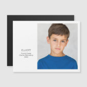 Foto-Magnet für Schuljahr Magnetkarte (Vorne/Hinten)