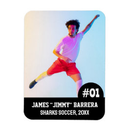 Foto-Magnet für Sportteam-Player (3"x4"in) Magnet