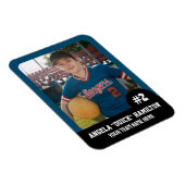 Foto-Magnet für Sportteam-Player (3"x4"in) Magnet (Rechte Seite)