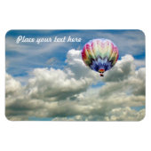 Foto Magnet - Heißluftballon (Vorlage) (Horizontal)