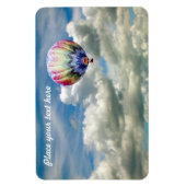 Foto Magnet - Heißluftballon (Vorlage) (Vertikal)