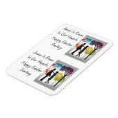 Foto-Magnet Magnet (Linke Seite)