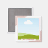 Foto-Magnet Magnet (Vorderseite/Rückseite)