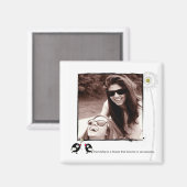 Foto-Magnet Magnet (Vorderseite/Rückseite)