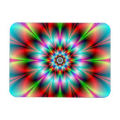 Foto-Magnet mit doppelter Blume Magnet (Horizontal)
