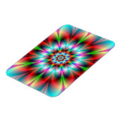 Foto-Magnet mit doppelter Blume Magnet (Linke Seite)