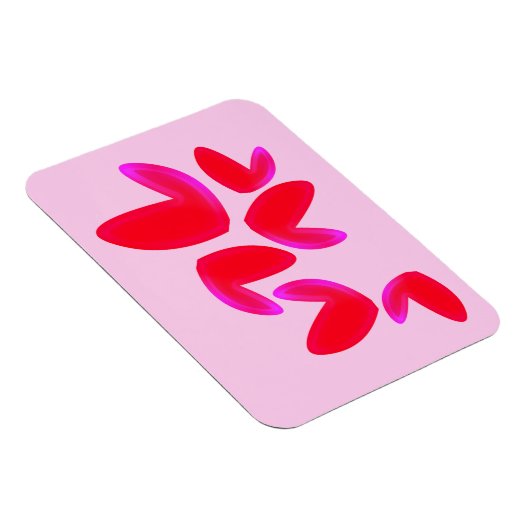 Foto-Magnet mit Herzen Magnet (Rechte Seite)