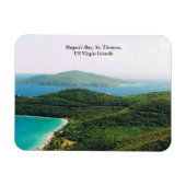 Foto Magnet mit Inselszene (Horizontal)