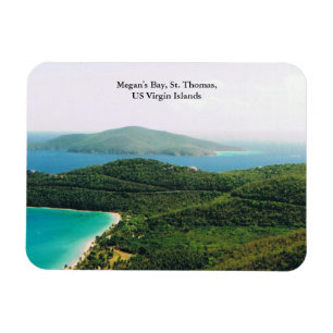 Foto Magnet mit Inselszene