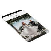 Foto Magnet Modern Vielen Dank Magnet (Rechte Seite)