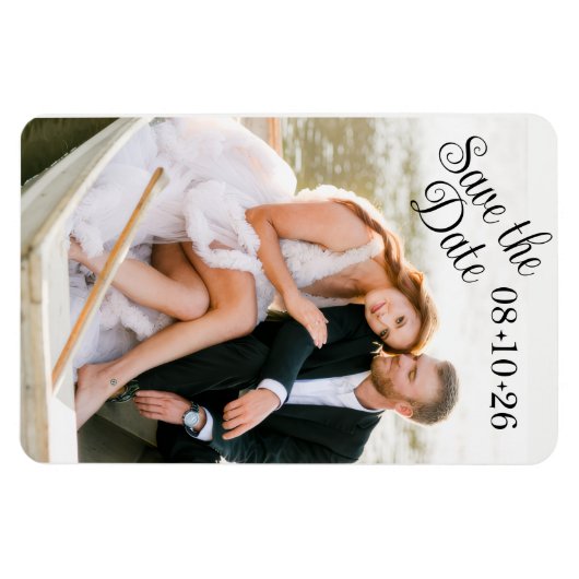 Foto Magnet Save the Date (Horizontal)