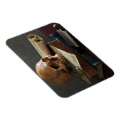 Foto-Magnet "Skull on Books" Magnet (Rechte Seite)