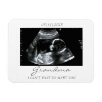 Foto Magnet Ultrasound Geschenke für Oma Sonogram