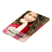 Foto Magnet - Wir wünschen Ihnen frohe Weihnachten (Linke Seite)