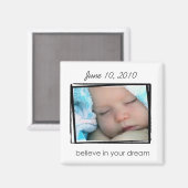 Foto-Magnete Magnet (Vorderseite/Rückseite)