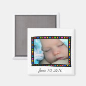 Foto-Magnete Magnet (Vorderseite/Rückseite)