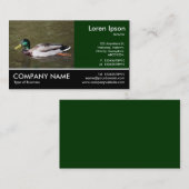 Foto - Mallard Enck Visitenkarte (Vorne/Hinten)