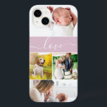 Foto-Mama-Erinnerungen für benutzerdefinierte  Lie Case-Mate iPhone 14 Plus Hülle<br><div class="desc">Mit der Einführung unserer Custom Family Foto Mama Erinnerungen Liebe Script Pink Case-Mate iPhone Case, das perfekte Zubehör, um hochgeschätzte Erinnerungen zu präsentieren und die Liebe für Mama auszudrücken. Wenn sie nach einem Handy sucht, das ihre Individualität widerspiegelt, dann schauen Sie nicht weiter. Diese personalisierte iPhone-Hülle ermöglicht es ihr, individuelle...</div>