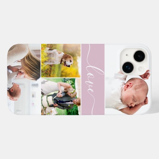 Foto-Mama-Erinnerungen für benutzerdefinierte Lie Case-Mate iPhone Hülle (Rückseite (Horizontal))