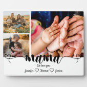 Foto Mama wir Liebe Sie Fotoplatte (Vorderseite)