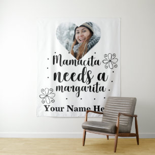 Foto Mamacita benötigt eine Margarita Wandteppich
