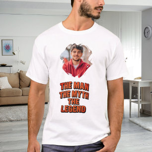 Foto man Mythos Legende Name Spaß T-Shirt