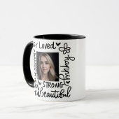 Foto Manifestation Tasse - Motivierend Geschenk (Vorderseite Links)