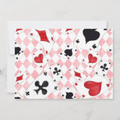 Foto Märchendusche Alice im Wunderland Babydusche Einladung (Rückseite)