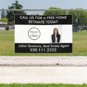 Foto-Marketing für kundenspezifische Real-Anwesen- Banner (Insitu)