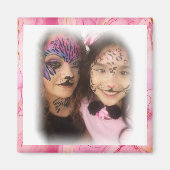 Foto Marmor Rosa Grenze Magnet (Vorne)