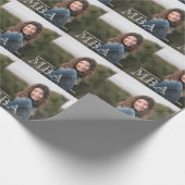 Foto MBA Grad Abschluss Geschenkpapier (Ecke)