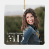 Foto MD Doctor Keramikornament (Rückseite)