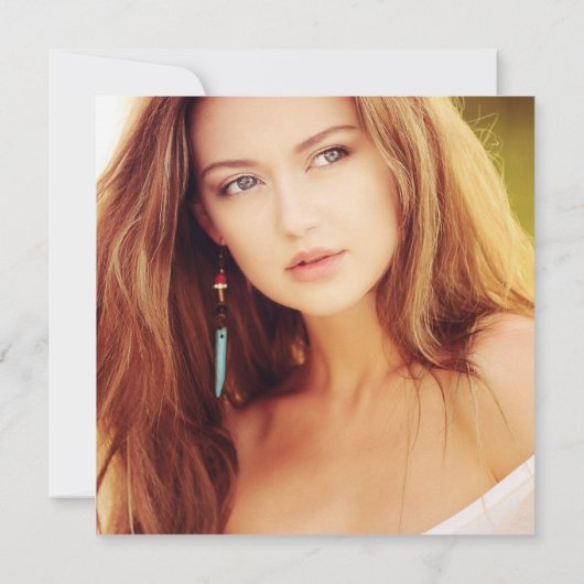 Foto Medical Nursing School Abschluss Einladung (Rückseite)