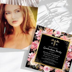 Foto Medical Nursing School Abschluss Einladung