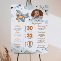 Foto Meilenstein-Poster für das Flugzeug