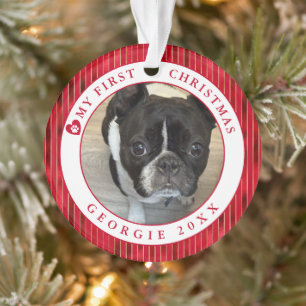 Foto mein erstes Weihnachten Ornament