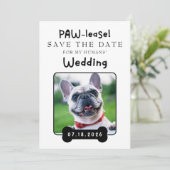 Foto Meine Menschen werden verheiratet Save The Date (Stehend Vorderseite)