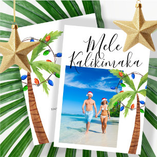 Foto Mele Kalikimaka Personalisierte Weihnachten