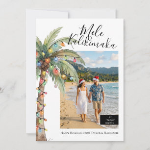 Foto Mele Kalikimaka Personalisiertes Weihnachten