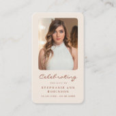 Foto Memorial Bar Settecentesimo Visitenkarte (Vorderseite)