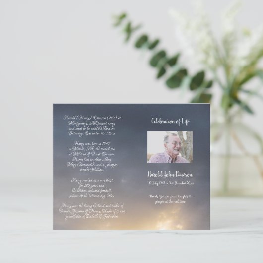 Foto Memorial Beerdigung Orden des Dienstprogramms (Stehend Vorderseite)