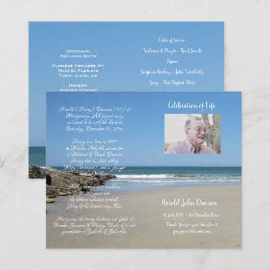 Foto Memorial Beerdigung Orden des Dienstprogramms (Vorne/Hinten)