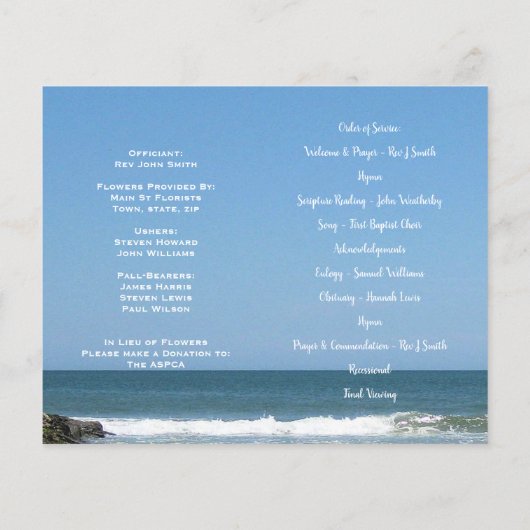 Foto Memorial Beerdigung Orden des Dienstprogramms (Rückseite)