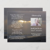 Foto Memorial Beerdigung Orden des Dienstprogramms (Vorne/Hinten)