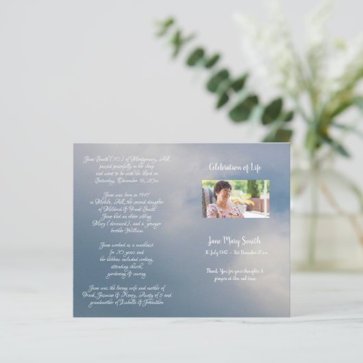 Foto Memorial Beerdigung Orden des Dienstprogramms (Stehend Vorderseite)