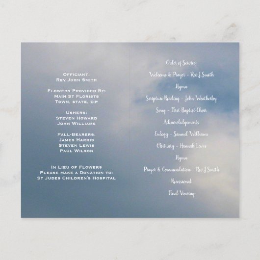 Foto Memorial Beerdigung Orden des Dienstprogramms (Rückseite)