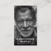 Foto Memorial Beileid Gebet Telefonnummerkarte (Vorderseite)